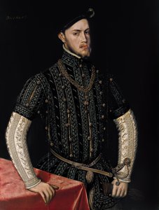 Portret van Filips II door Anthonis Mor